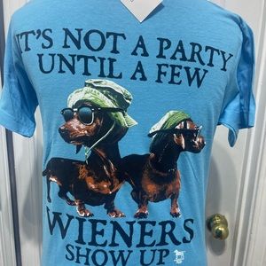 New party wieners t shirt